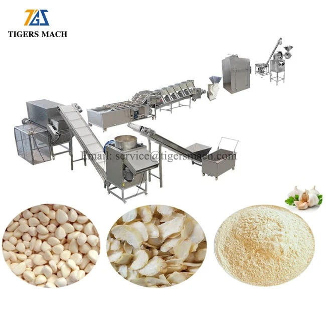Garlic powder production line