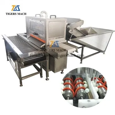 Automatický stroj na vařená křepelčí vejce ve skořápce