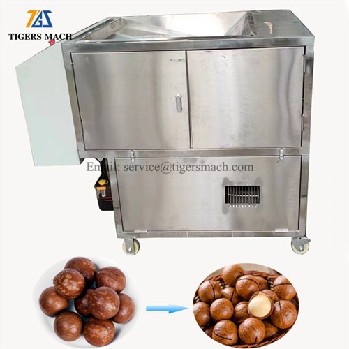 Otevírací stroj Macadamia